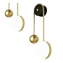 lampa-scienna-kinkiet-led-metalowy-czarny-zloty-kula-black-gold
