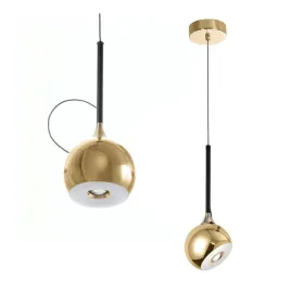 lampa-sufitowa-wiszaca-led-zlota-chrom-pojedyncza-regulowana-z-magnesem