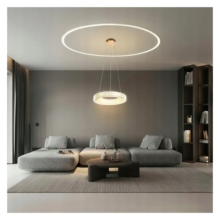 lampa-sufitowa-wiszaca-led-kolo-40-cm-glamour-ring-rozowe-zloto