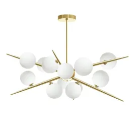 lampa-sufitowa-wiszaca-zlota-szklane-biale-mleczne-kule-gold-white-12x-g9