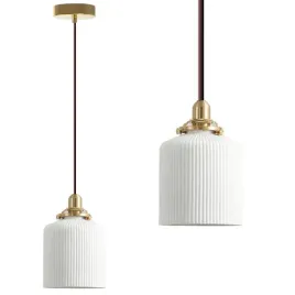 lampa-sufitowa-wiszaca-biala-zlota-ceramiczna-retro-white-gold-e27