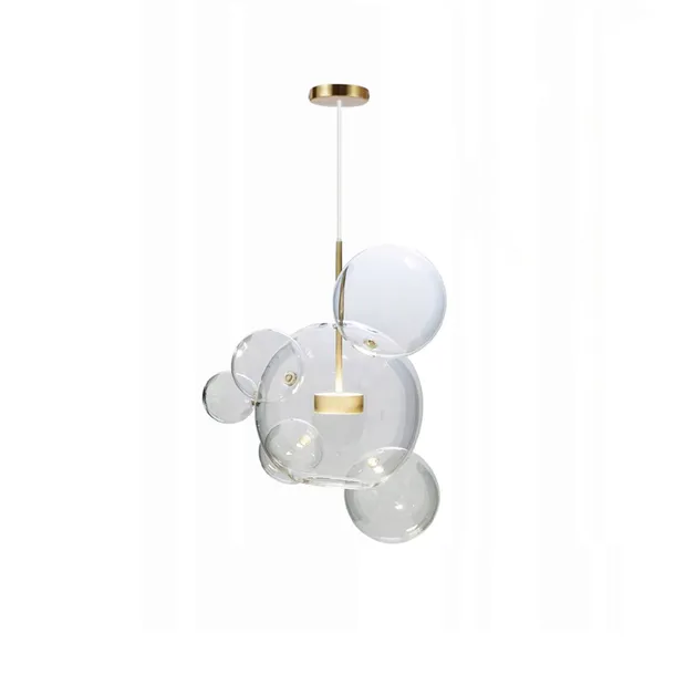 lampa-sufitowa-wiszaca-zlota-szklane-transparentne-kule-gold-68-cm-led-pomieszczenie-biuro-jadalnia-korytarz-schody-kuchnia-lazienka-pokoj-dzieciecy-salon-sypialnia