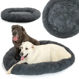 legowisko-dla-psa-kota-okragle-miekkie-przytulne-xxl-ciemno-szare-puppy-joy