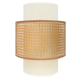 lampa-scienna-kinkiet-rattan-bambusowa-boho-biala-naturalna-e14