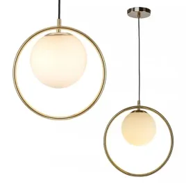 lampa-sufitowa-wiszaca-zlota-nowoczesna-mleczna-kula-gold-g9