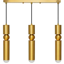 lampa-sufitowa-wiszaca-led-zlota-potrojna-gold