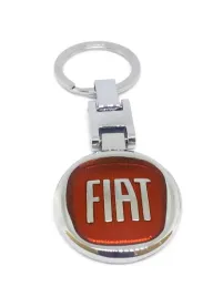 fiat-brelok-breloczek-chrom-czerwony