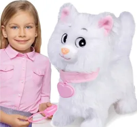 kotek-interaktywny-chodzacy-na-smyczy-dzwiek-miauczy-bialy-baterie-prezent