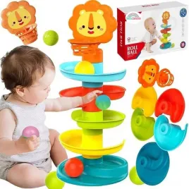 wieza-z-pileczkami-zjezdzalnia-pilek-kulek-kuleczkowa-kulkowy-tor-piramida