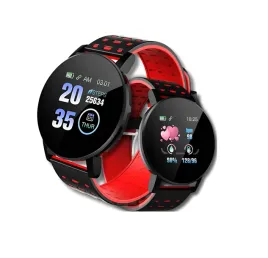 smarwtach-czarno-czerwony-sportowy-zegarek-wielofunkcyjny-tetno-bluetooth