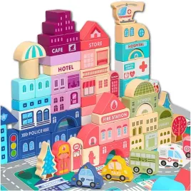 zestaw-klocki-drewniane-miasto-auta-zestaw-puzzle-mata-115-klockow-edu