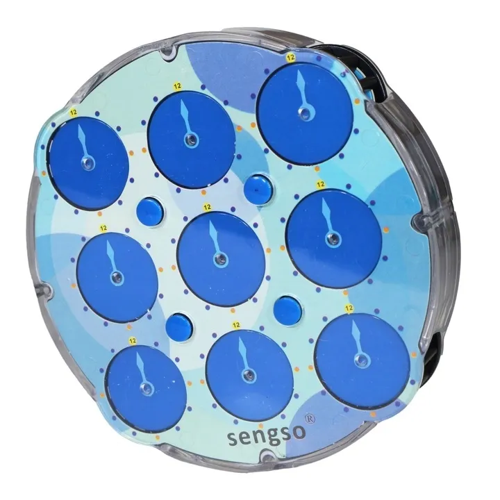 sengso-4x4-magnetic-clock-blue