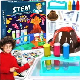 eksperymenty-dla-dzieci-zestaw-edukacyjny-wulkan-maly-chemik-14w1-wybuch