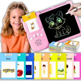 czytnik-kart-tablet-do-nauki-angielskiego-slowek-2w1-112-kart-224-slowka