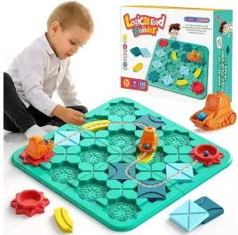gra-logiczna-planszowa-ukladanka-labirynt-budowanie-drogi-na-prezent-klocki