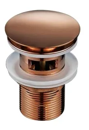 korek-umywalkowy-klik-klak-z-przelewem-mosiezny-miedz-szczotkowana-braz