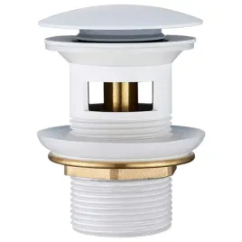 korek-klik-klak-do-umywalki-bialy-z-przelewem-mosiezny-automatyczny