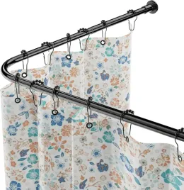 drazek-do-zaslony-prysznicowej-l-regulowany-solidny-wodoodporny-czarny