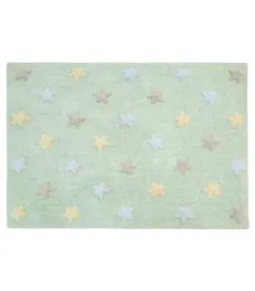 dywan-tricolor-star-soft-mint