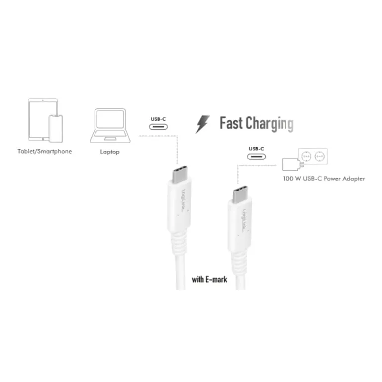 logilink-cu0180-kabel-usb-08-m-usb-c-bialy