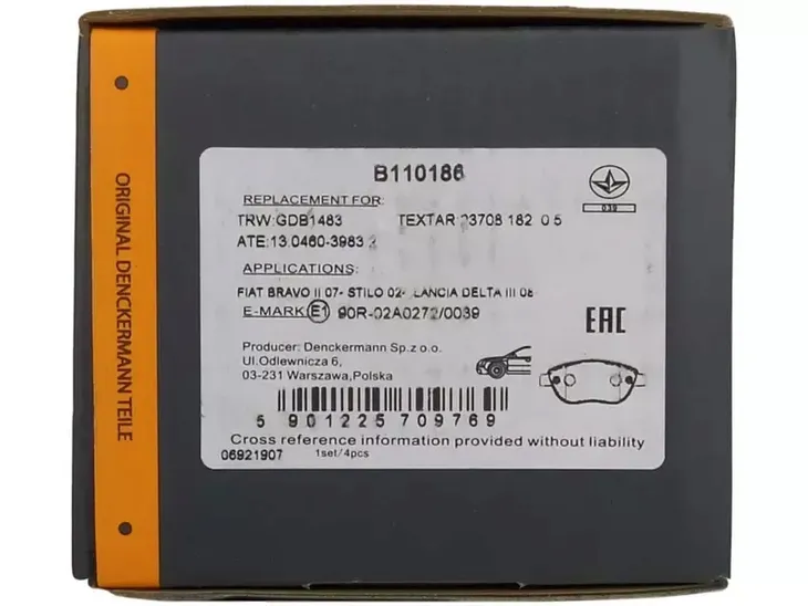 denckermann-klocki-hamulcowe-b110186-stan-nowy