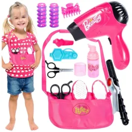 duzy-zestaw-fryzjerski-dla-dzieci-suszarka-na-baterie-torebka-akcesoria