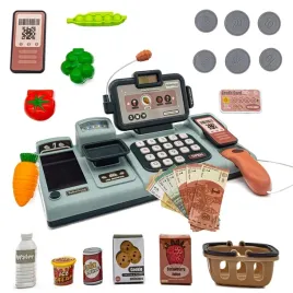 edukacyjna-sklepowa-kasa-fiskalna-mikrofon-waga-koszyk-czytnik-kodow-monety