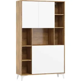 regal-biurko-rozkladane-105cm-dab-burgundzki-megi-2