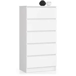 komoda-5s-60cm-bialy-polysk-klio-k60-ac-6-kolorow