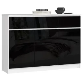 nowoczesna-komoda-140cm-czarny-polysk-klio-3d3s-ac-10-kolorow