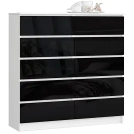komoda-10s-120cm-czarny-polysk-klio-ac-6-kolorow