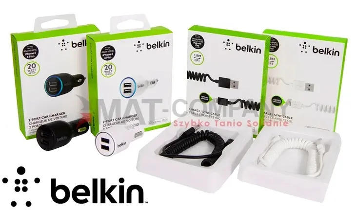 belkin-zestaw-ladowarka-sam-kabel-4-2a-iphone-5s-stan-nowy