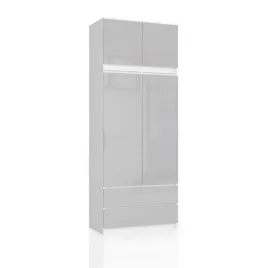 szafa-z-nadstawka-90cm-szary-polysk-klio-ac-6-kolorow