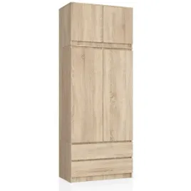 szafa-z-nadstawka-90cm-dab-sonoma-klio-ac-10-kolorow