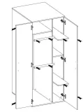 szafa-doris-plus-dla-dzieci-polki-drazek-glebokosc-mebla-57-cm