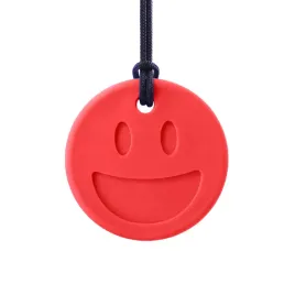 gryzak-terapeutyczny-naszyjnik-smiley-face-czerwony