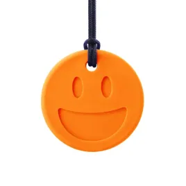 gryzak-terapeutyczny-naszyjnik-smiley-face-pomaranczowy