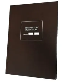 dziennik-lekcyjny-zajec-przedszkola-a4-ciemnobrazowy