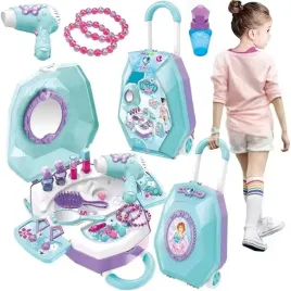 toaletka-dla-dziewczynki-2w1-kosmetyki-bizuteria-suszarka-walizka-matadi