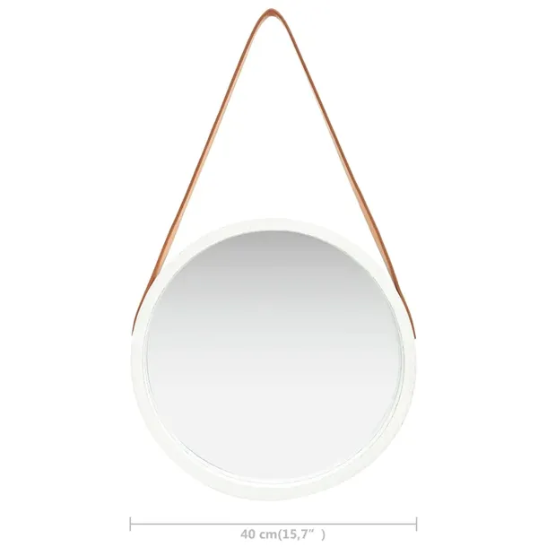 lustro-scienne-na-pasku-40-cm-biale-stan-nowy