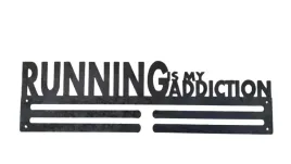 wieszak-running-is-my-addiction-na-medale