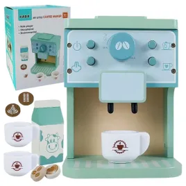 ekspres-do-kawy-drewniany-dla-dzieci-akcesoria-kuchenne-filizanki-mleko-agd