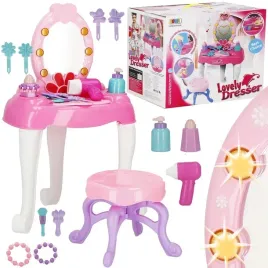 toaletka-dla-dziewczynki-duza-akcesoria-zestaw-lustro-lampki-taboret-19w1