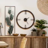 zegar-scienny-drewniany-loft-stan-nowy