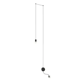 lampa-scienna-flusso-wall-czarna