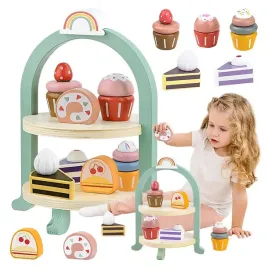 zestaw-serwis-dla-dzieci-ze-slodyczami-drewniana-patera-zastawa-ciasteczka