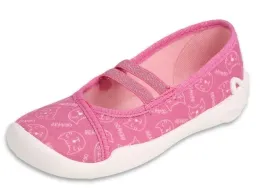 befado-kapcie-dzieciece-gumy-sciagajace-rozowy-rozmiar-27
