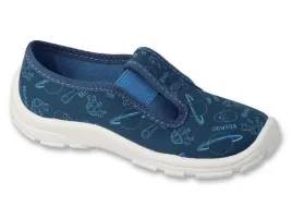 befado-kapcie-dzieciece-gumy-sciagajace-niebieski-rozmiar-26