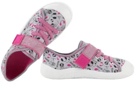 befado-trampki-dziewczece-351y024-na-rzep-r35