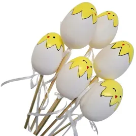 jajka-ozdobne-na-pikach-kurczaczki-w-skorupkach-6cm-6-sztuk-dekor-wielkanoc